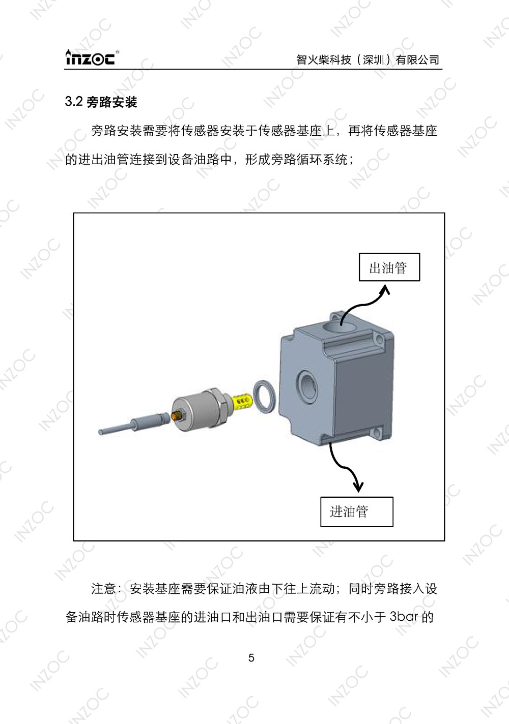 IFW-2A油液微水传感器使用说明书