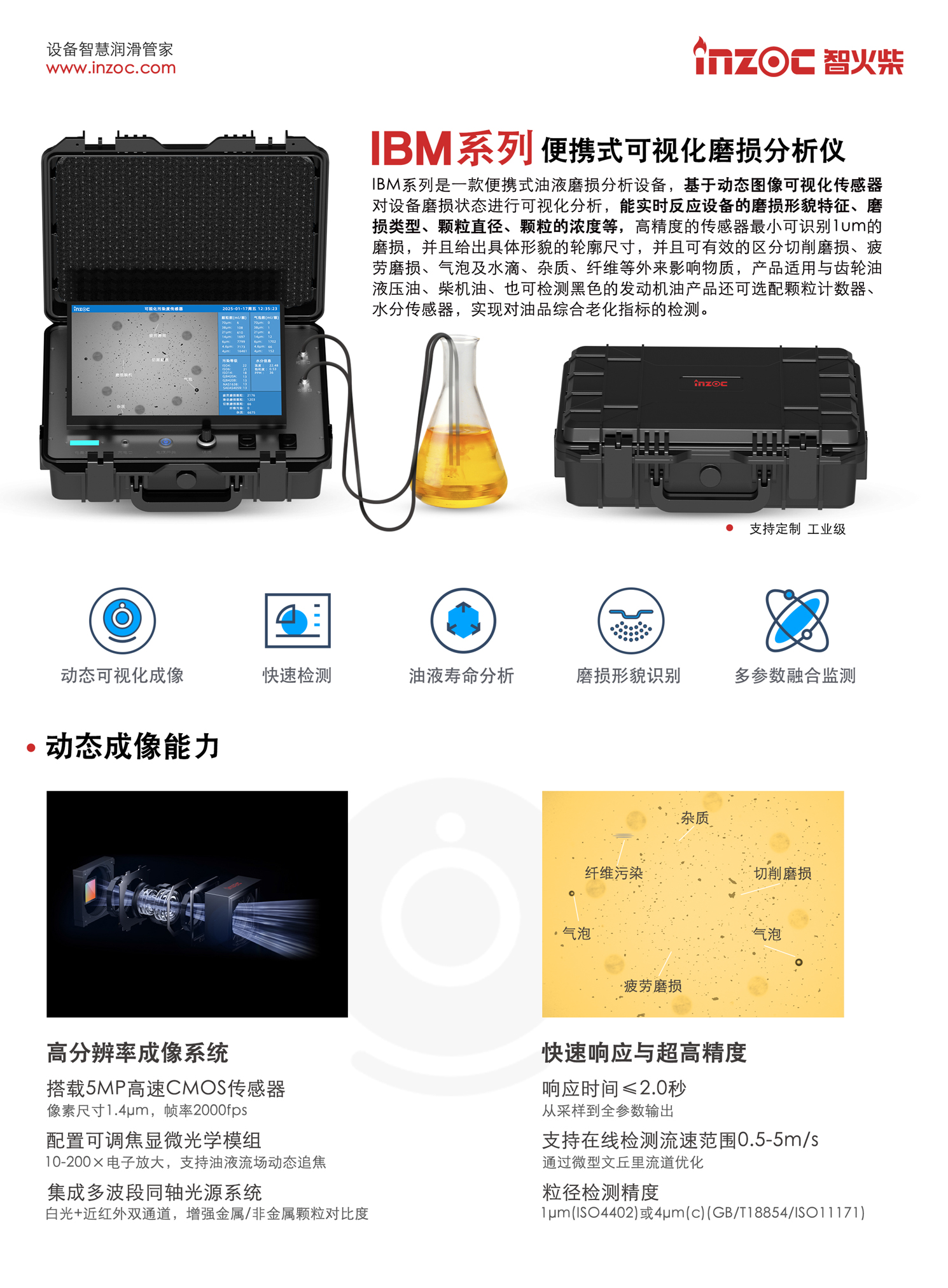 便携式油液磨损分析仪