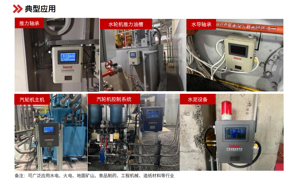 IOL-H2系列智能型在线油液监测系统 应用案例