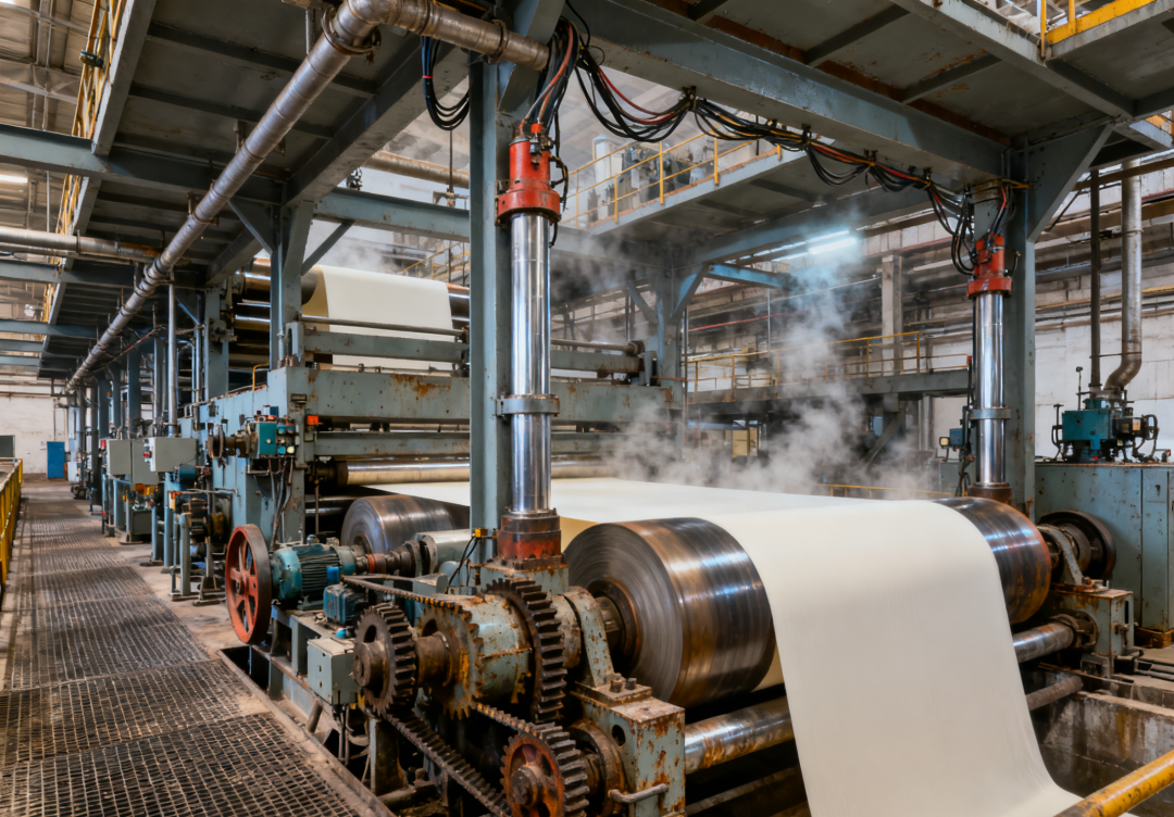 造纸厂靴压站在线监测油液磨损颗粒的3大关键指标，提前预知故障风险 图1