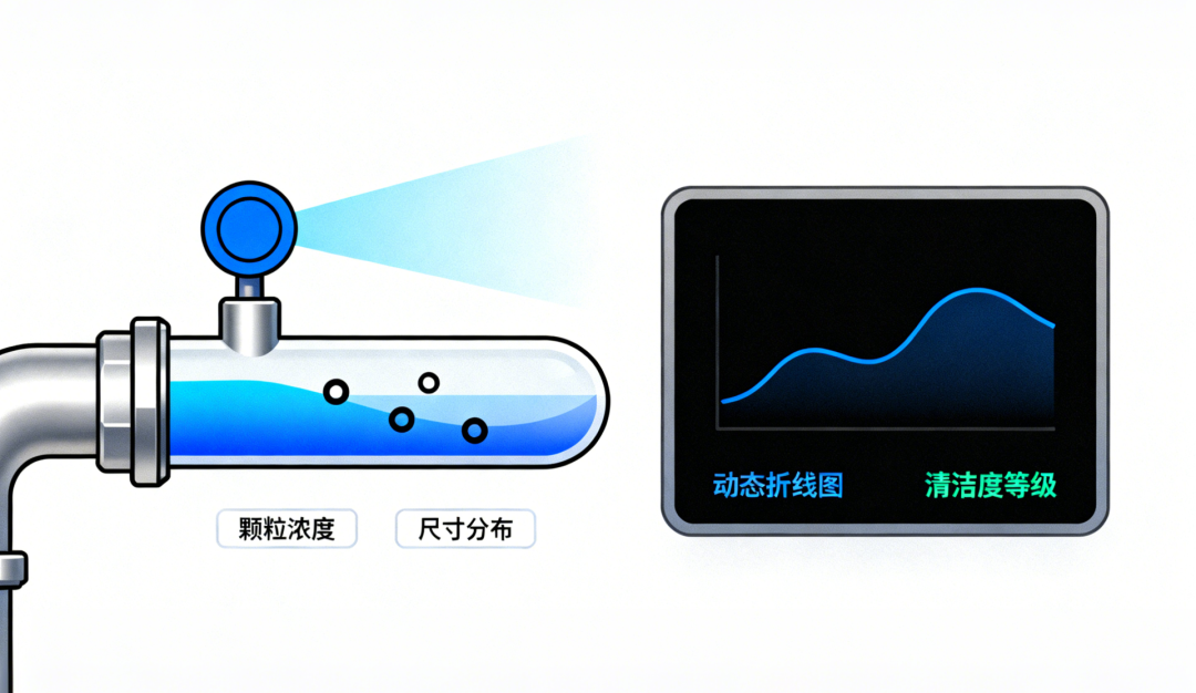 钢厂高炉液压站在线油液监测:污染早预警,让运维更科学、更高效 图2