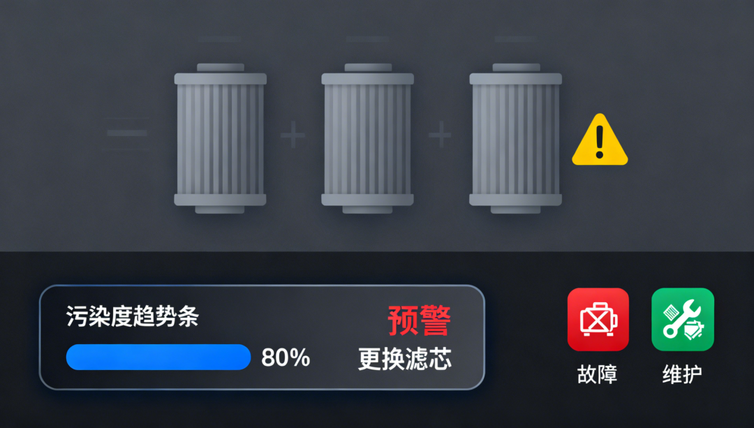 钢厂高炉液压站在线油液监测:污染早预警,让运维更科学、更高效 图3